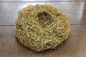 Sweet Pea Dreams - Nest 3 - plant material - Approx 1000 mm (diameter) x 400 mm (height)