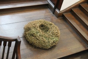 Sweet Pea Dreams  - Nest 2 - plant material - Approx 1000 mm (diameter) x 400 mm (height)